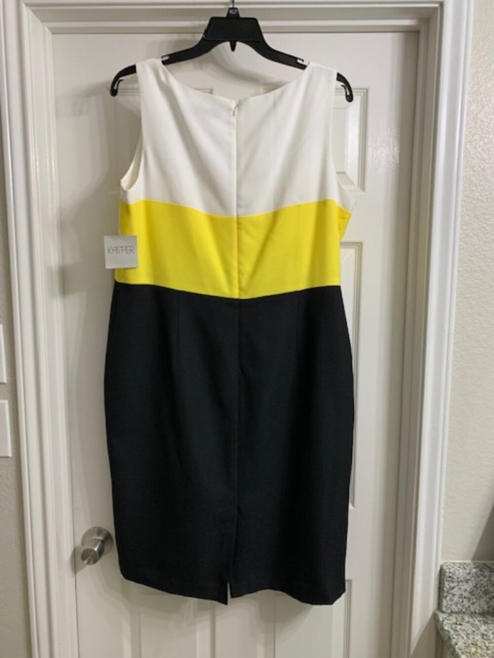 Kasper Brand Women's Sleeveless Dress, Size 18 (NWT) - Picture 2 of 4